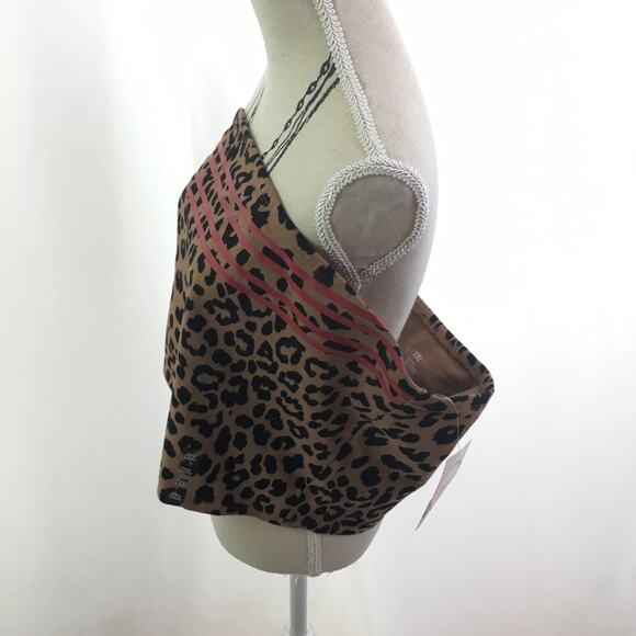 Flirtitude Active Crop Top Chocolate Leopard XXL - Picture 7 of 12